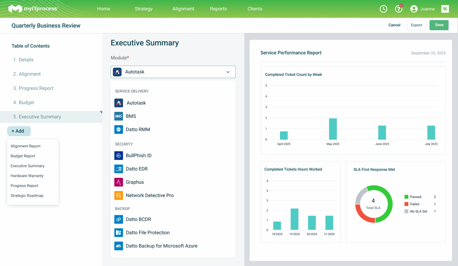 Myitprocess IT Strategic Planning Tool | myITprocess
