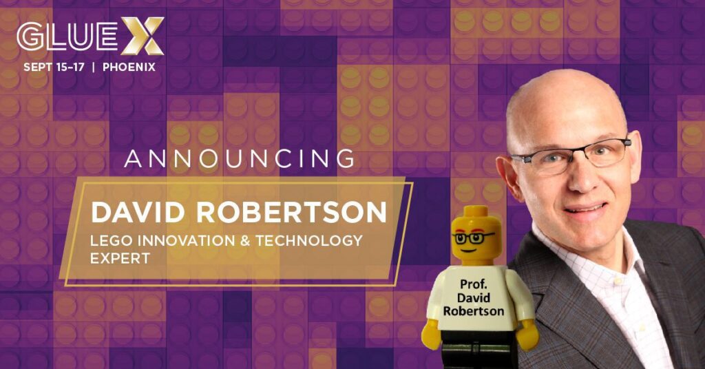 GlueX Announces LEGO Innovation Speaker, David Robertson
