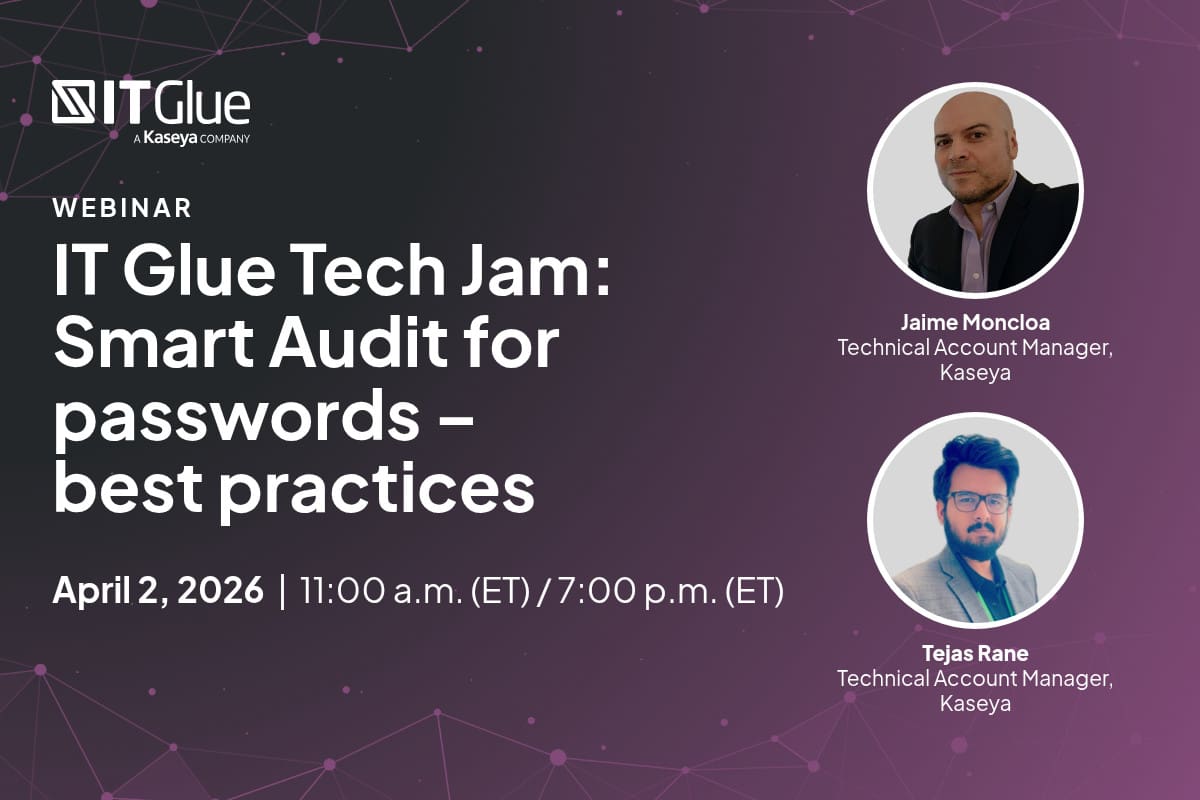 IT Glue Tech Jam - IT Glue