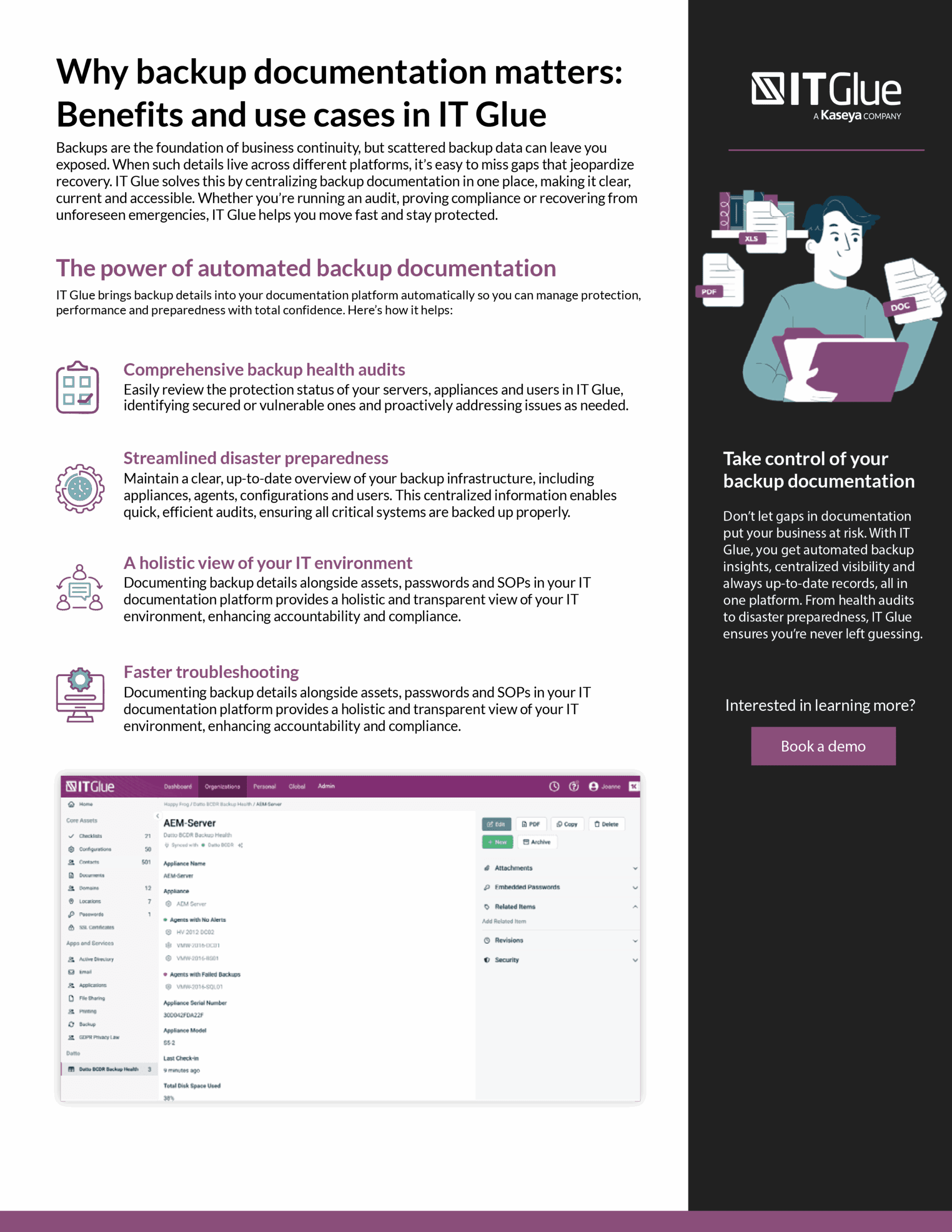 Why backup documentation matters: Benefits and use cases in IT Glue ...