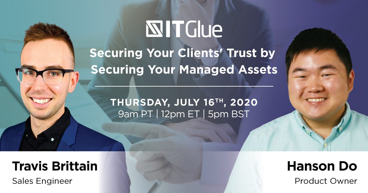 Webinar securing your clients trust