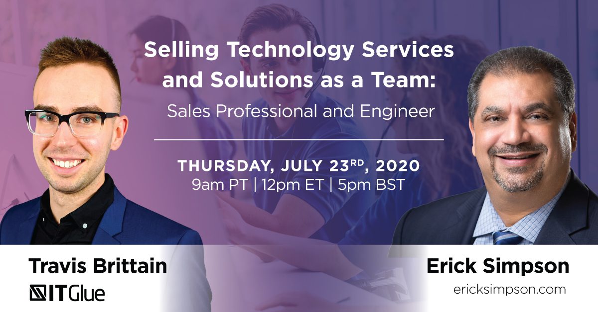 Webinar: Selling Technology Services and Solutions as a Team