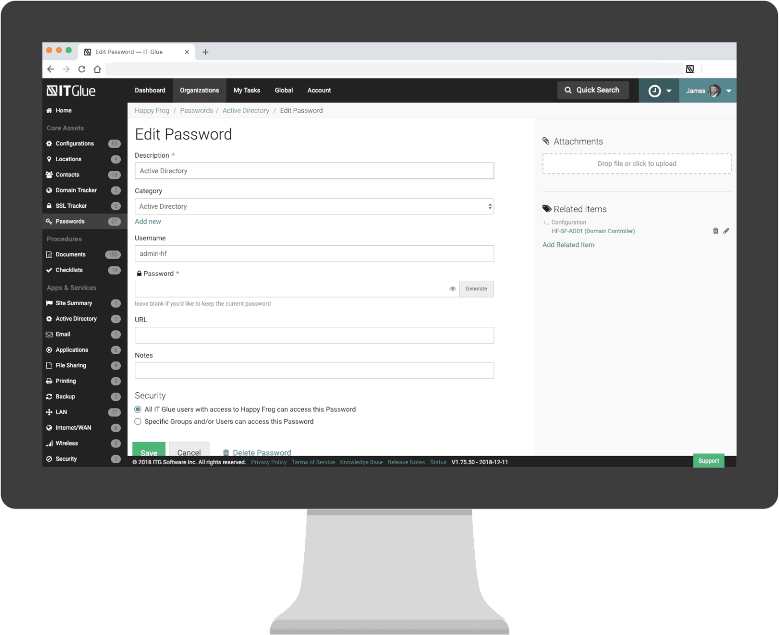 IT Document Access Control | IT Glue