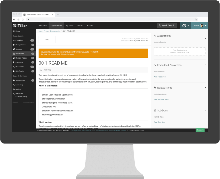 IT Documentation Collaboration Tool | IT Glue