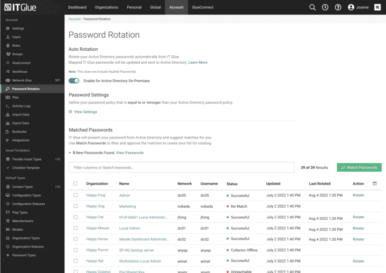 New Feature: 1-Click Active Directory Password Rotation to Keep ...